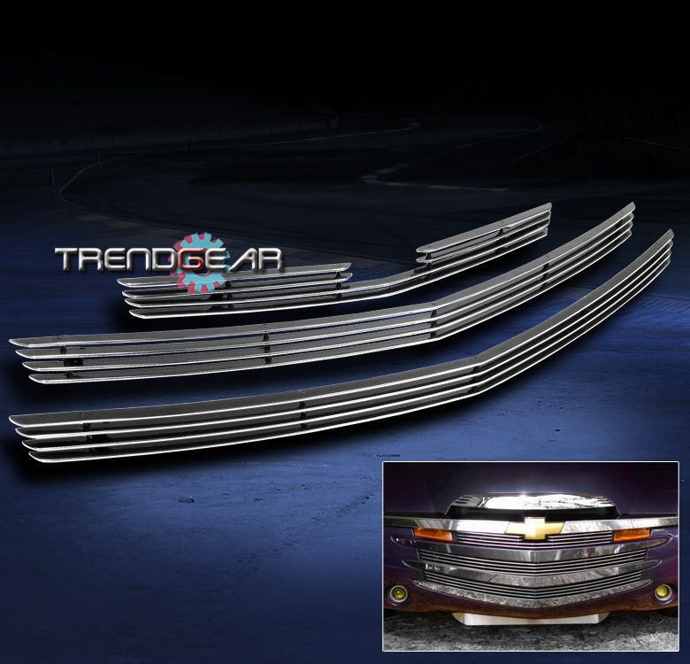 03 06 CHEVY SSR FRONT BUMPER BILLET GRILLE GRILL INSERT UPPER LOWER