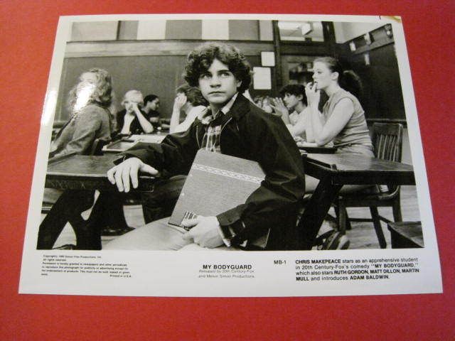 Chris Makepeace My Bodyguard 1980 Classroom Still 3E