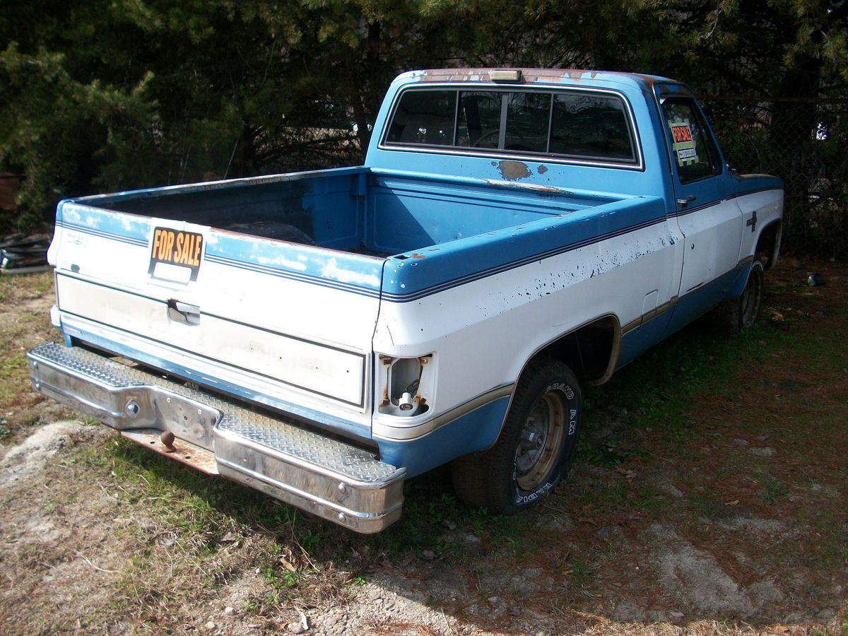Chevy Truck 1986 Short Bed Excellent Parts Vehicle