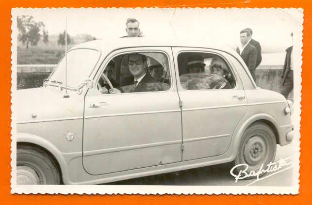 Real Photo PC Portugal Setubal Classic Car Cars 1950s