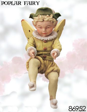 Cicely Mary Barker Poplar Flower Fairy Ornament Retired