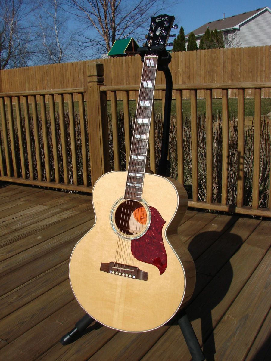 Used Gibson Model CJ 165 Acoustic Electric Guitar