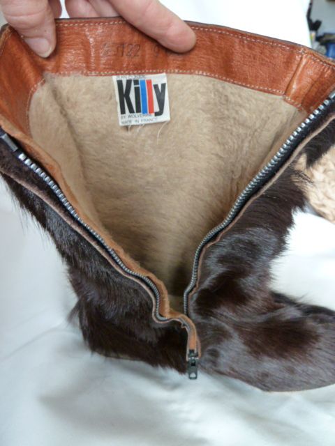 This is a pair of Vintage Jean Claude Killy by Wolverine Fur or Faux