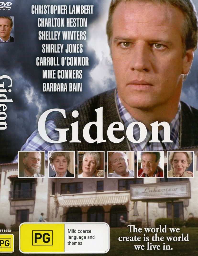 GIDEON dvd CHRISTOPHER LAMBERT Charlton Heston SHIRLEY JONES Shelly