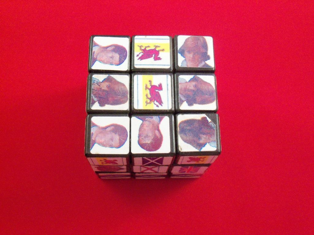 Vintage Princess Diana Prince Charles Rubiks Cube