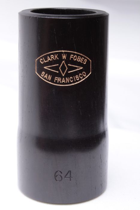Clark w Fobes Hardwood Clarinet Barrels A Clarinet 64mm 886830304248