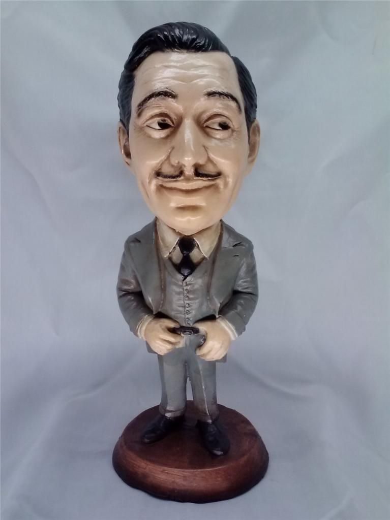 Clark Gable RARE Vintage 1970s Esco Chalkware 17 Statue