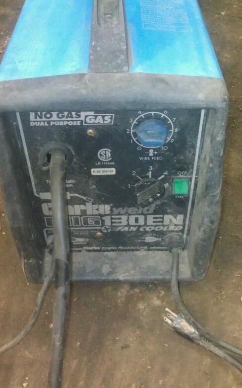  Clarke 130EN MIG Welder Parts or Repair