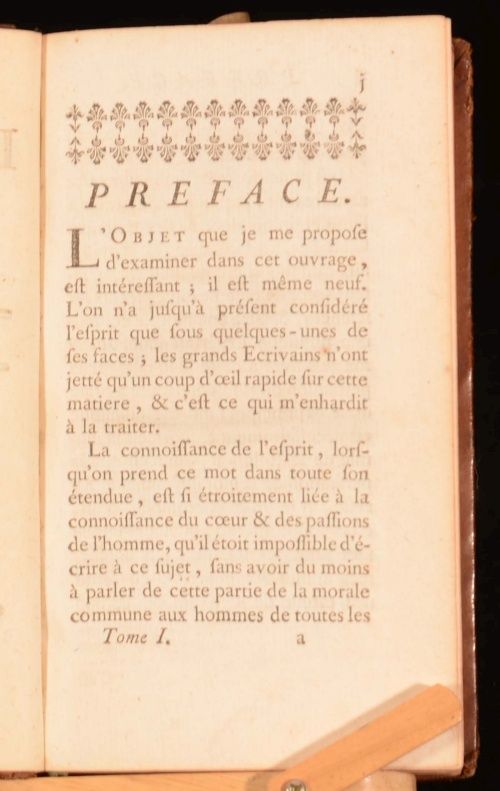 Claude Adrien Helvetius philosophical work, complete in two volumes.