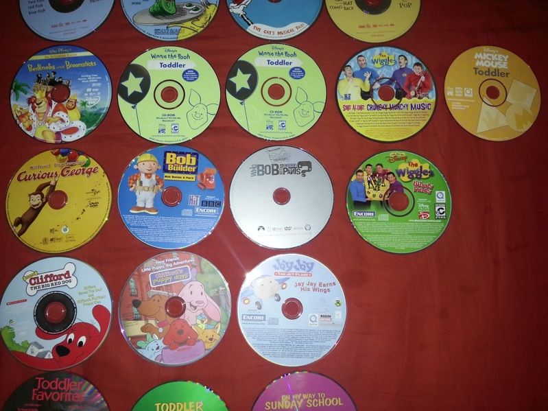 And Dvd Baby Toddler Disney Veggietales Dr Seuss Bob Builder Clifford On Popscreen