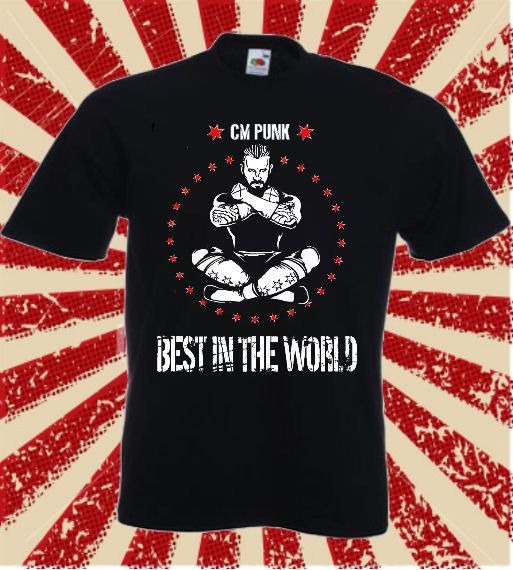 Cm Punk Alternative Best in The World Wrestling T Shirt