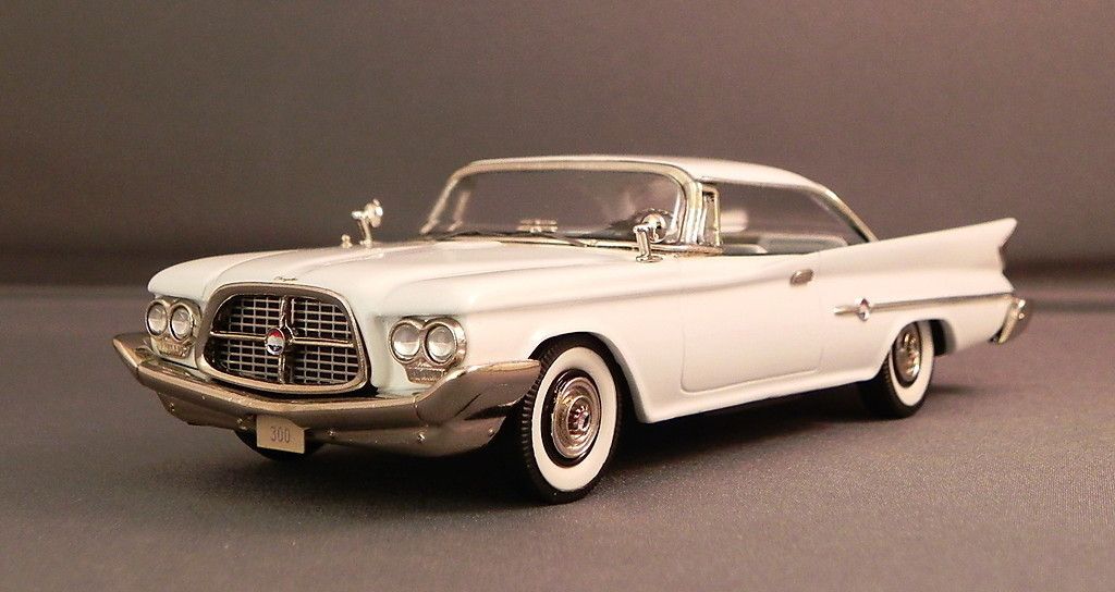  Conquest 1960 Chrysler 300F 2D Hardtop White