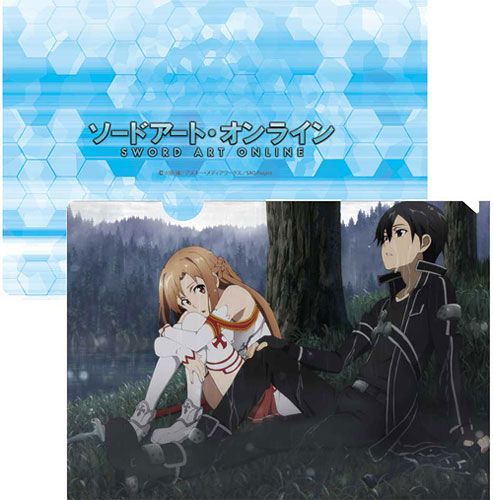  Sao Anime Manga Game Kirito Asuna Couple File Folder Clearfile