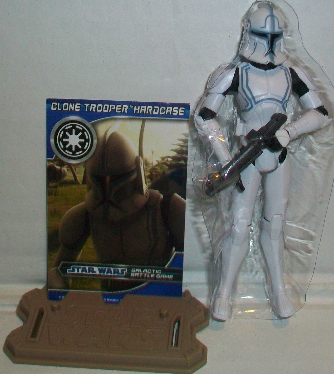 Star Wars 2012 CLONE TROOPER HARDCASE Figure NEW Republic Troopers