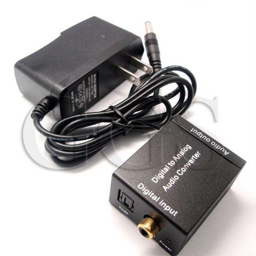 New Digital Optical Coax to Analog RCA Audio Converter