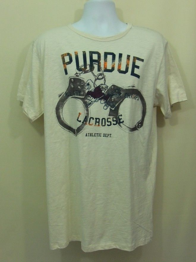 Cohesive T Shirt Purdue Lacrosse Hot Legs City Champs L