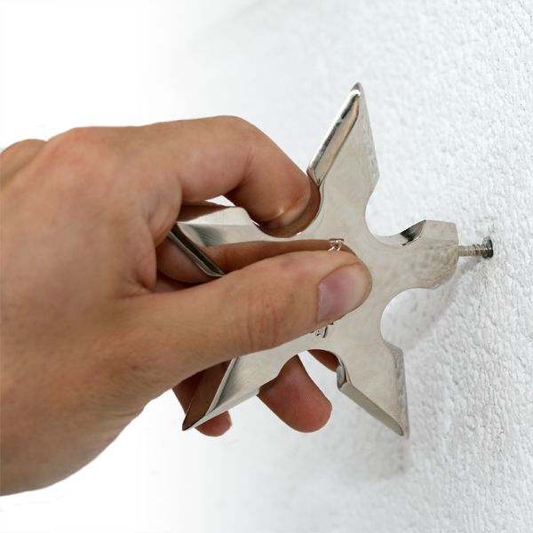 Ninja Metal Star Shuriken like Coat Hook (SINGLE PIECE PER PACK)