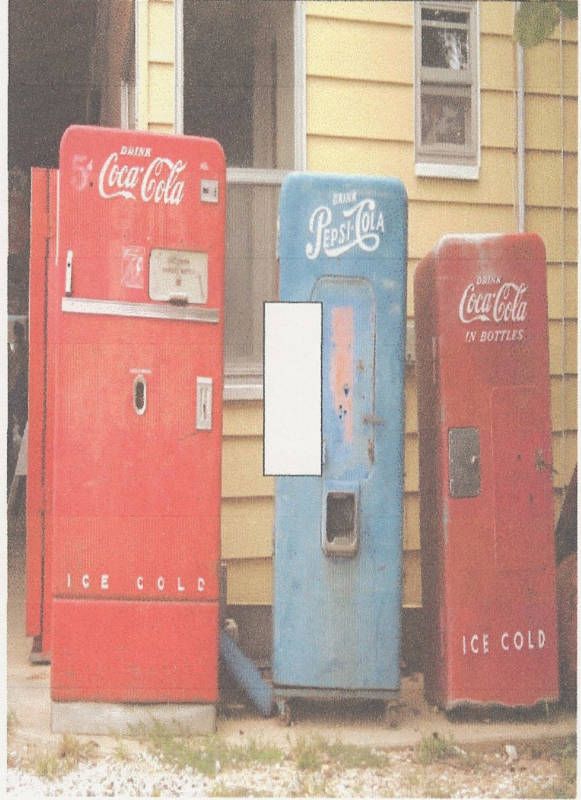 Coke Pepsi Vending Machines Light Switch Cover Plate