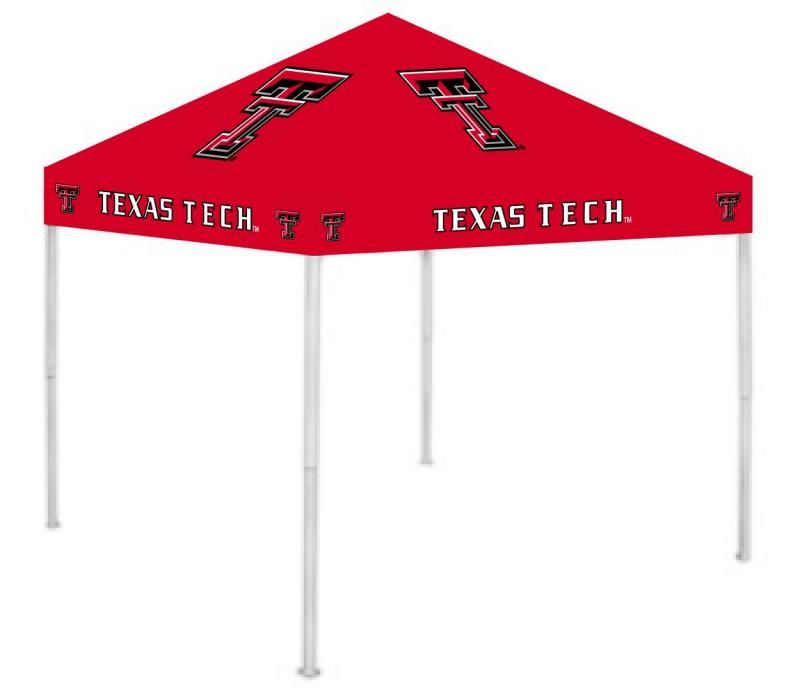  Red Raiders NCAA 9 x 9 Ultimate Tailgate Pop Up Canopy Tent