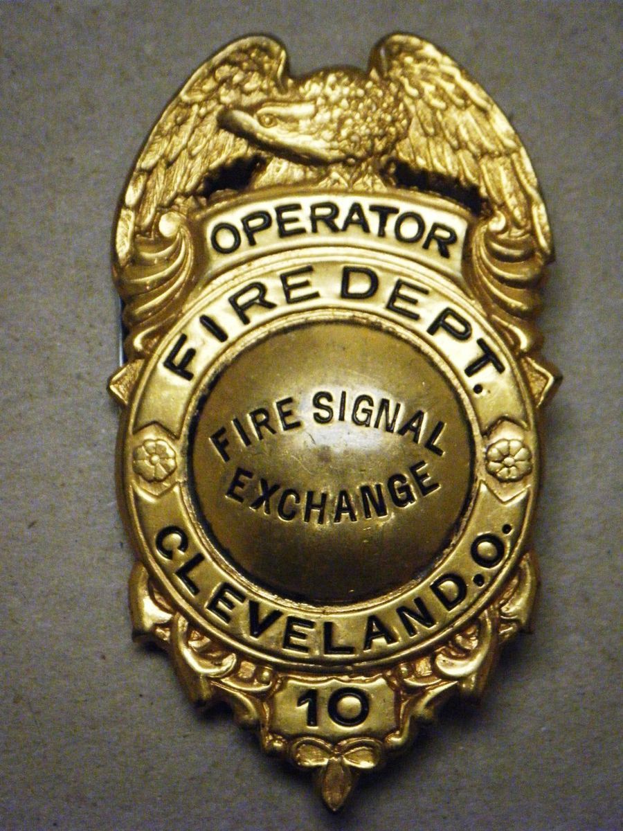 Cleveland Ohio Fire Department Gamewell Fire Signal Exchange Operator