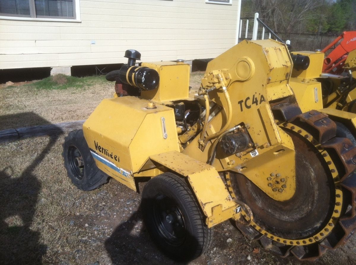  2 Vermeer TC4A Trench Compactors