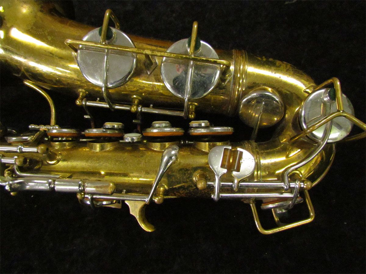 Vintage Lindell Alto Saxophone Made in Italy, Serial Number 12804 W