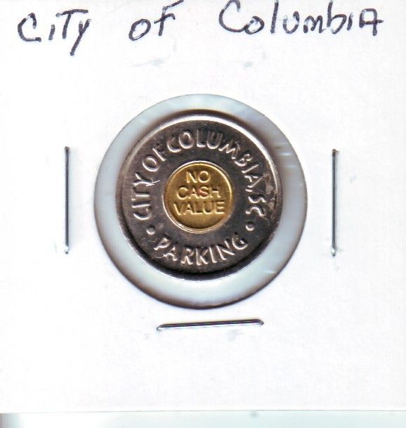  City of Columbia SC Parking Token L23