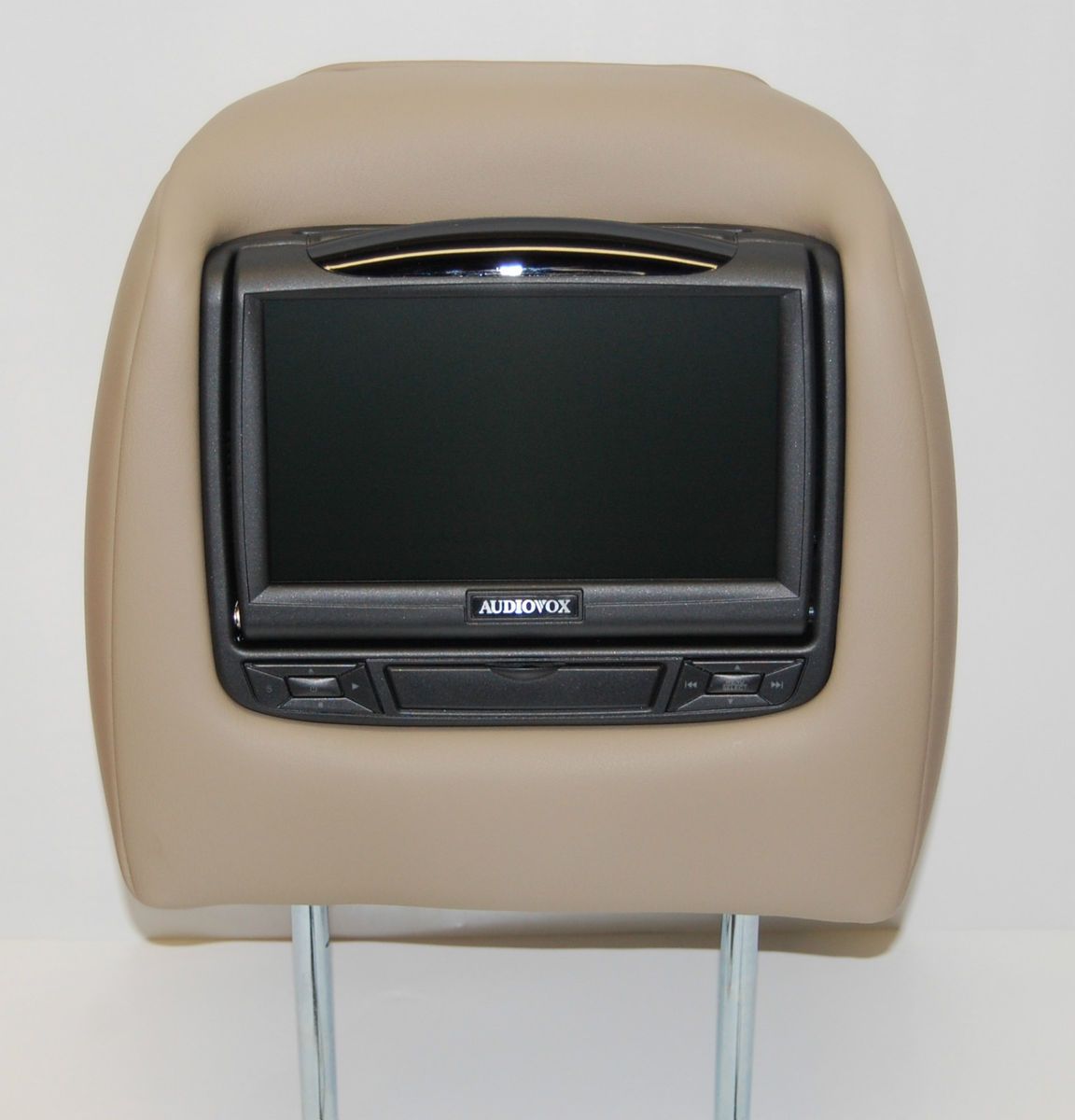  Dual DVD Headrest Video Players Monitors for Cloth or Leather