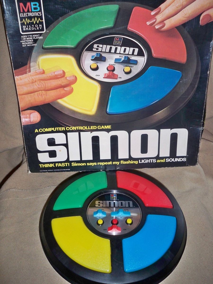 1978 VINTAGE SIMON SAYS ELECTRONIC GAME MILTON BRADLEY TOY 