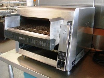 STAR HOLMAN QCS 3 95ARB COMMERCIAL BUN BREAD CONVEYOR TOASTER