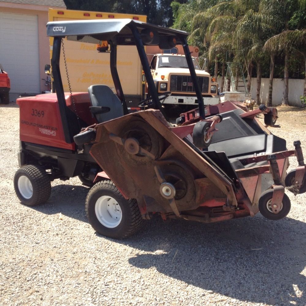  455 D 4X4 GroundsMaster 10 1 2 Cut 55 HP Mower 4000 D Commercial Mower