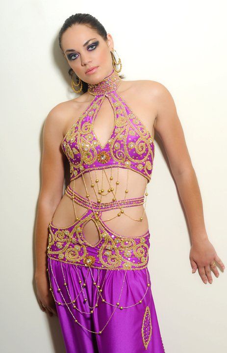 Professional Hand Made Belly Dance Costume from Egypt