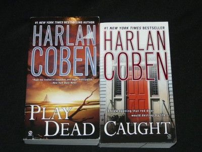 Lot 9 Harlan Coben Books Myron Bolitar Mystery Thrillers Caught Play