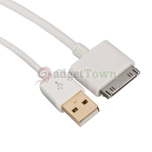 USB TV RCA Video Composite AV Cable Adapter for iPad2 iPhone 4S 4 3GS