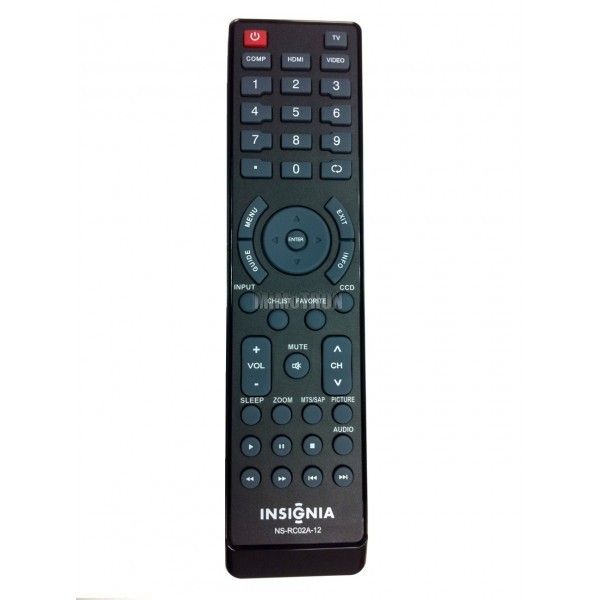 Insignia NS RC02A 12 Original TV Remote Control