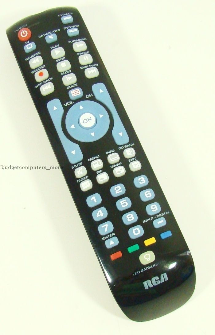 Original RCA TV DVR Universal Remote Control   RCRN04GR