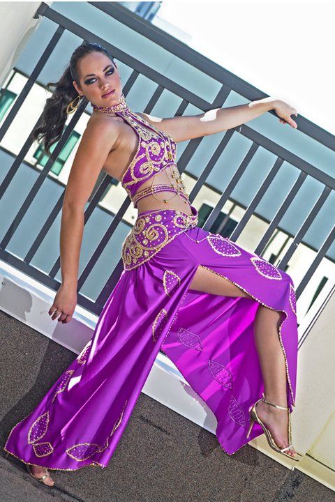 Professional Hand Made Belly Dance Costume from Egypt