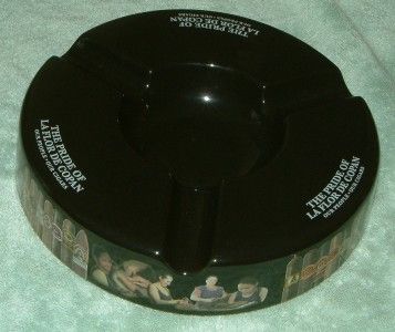 The Pride Of La Flor De Copan Ceramic Large Black Cigar Ashtray