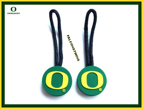 Oregon Ducks Zipper Pull Charm Tag Pet ID Bag Luggage