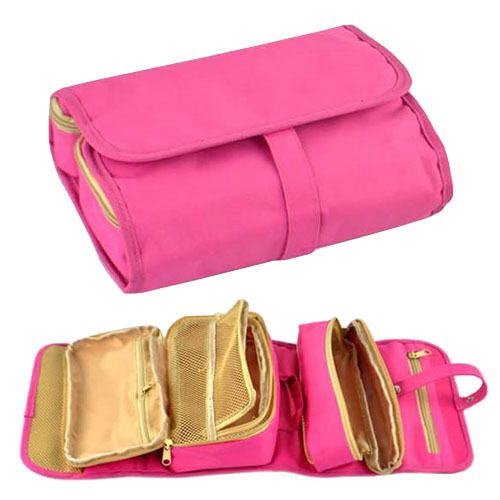  Travel Toiletry Cosmetic Makeup Hand Case Bag Organizer Kit