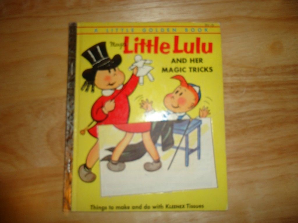 Marges Little Lule and Her Magic Tricks A Little Golden Book 1954