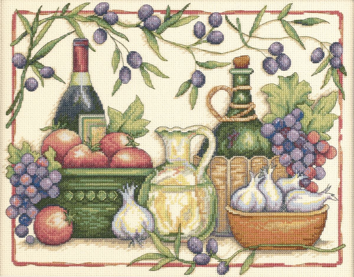 counted cross stitch kit 14 x11 dimensions counted cross stitch