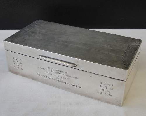  SILVER CS*FS Cornelius Saunders Frank Shepherd 1927 BOX