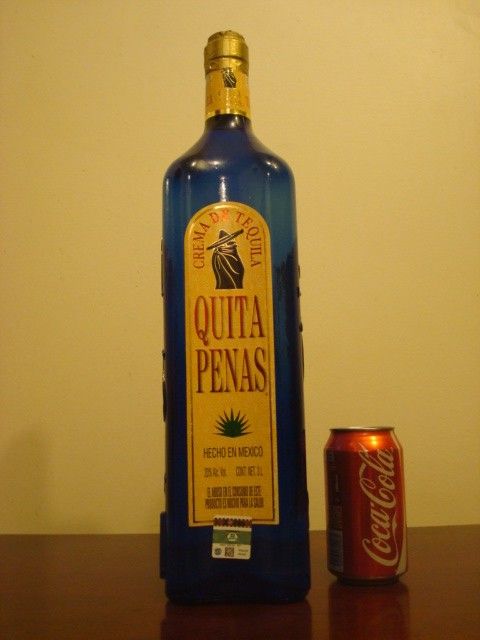 Tequila Quita Penas Crema 3 Liters GIANT RARE