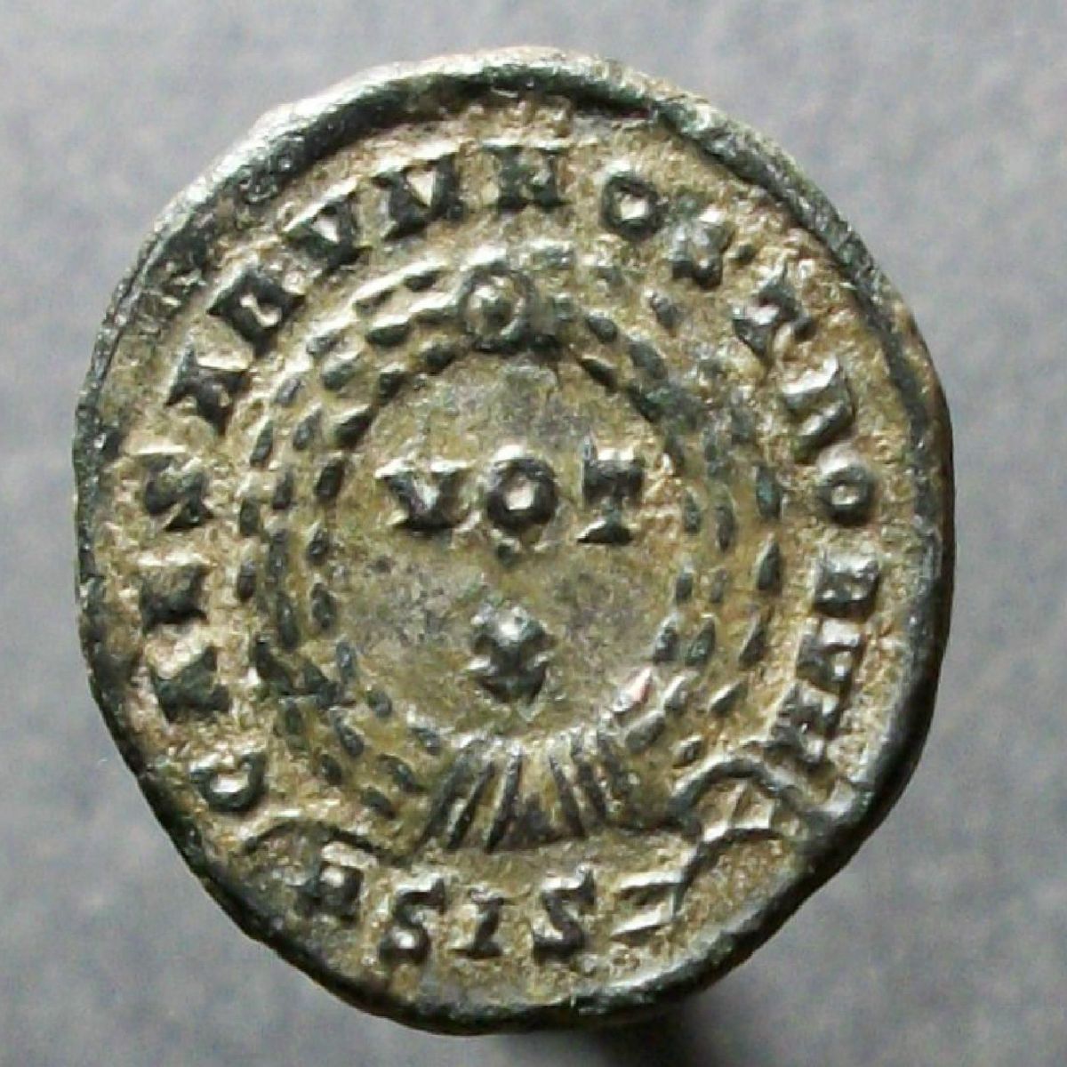 Museum Quality Reverse Crispus as Caesar “Sunburst Mintmark”