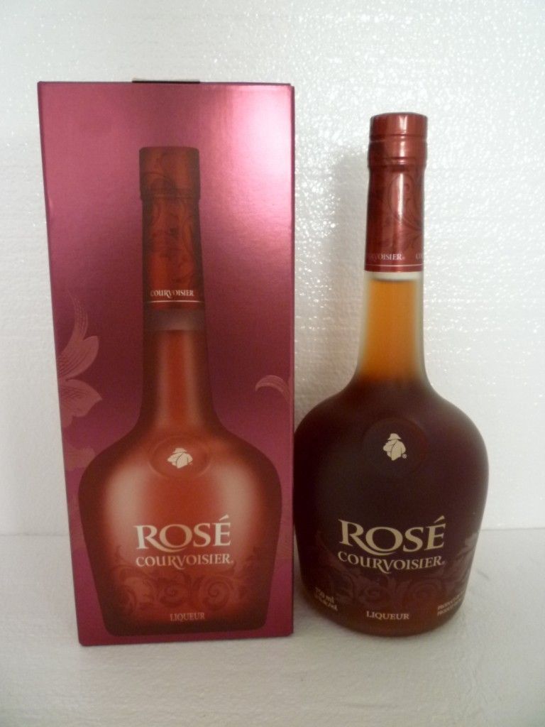 COURVOISIER ROSE COGNAC 750 ML WITH BOX FRANCE REMY MARTIN HENNESSY