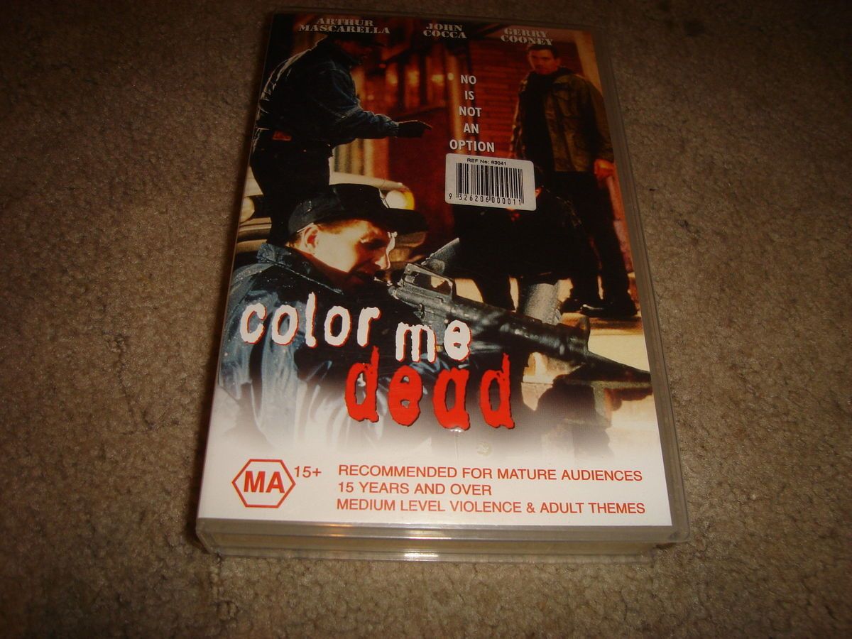  Dead Arthur Mascarella John Cocca Gerry Cooney RARE VHS Video