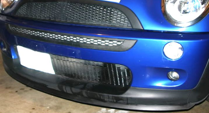 Mini Cooper EZ Lip Front Spoiler Chin Valence Splitter