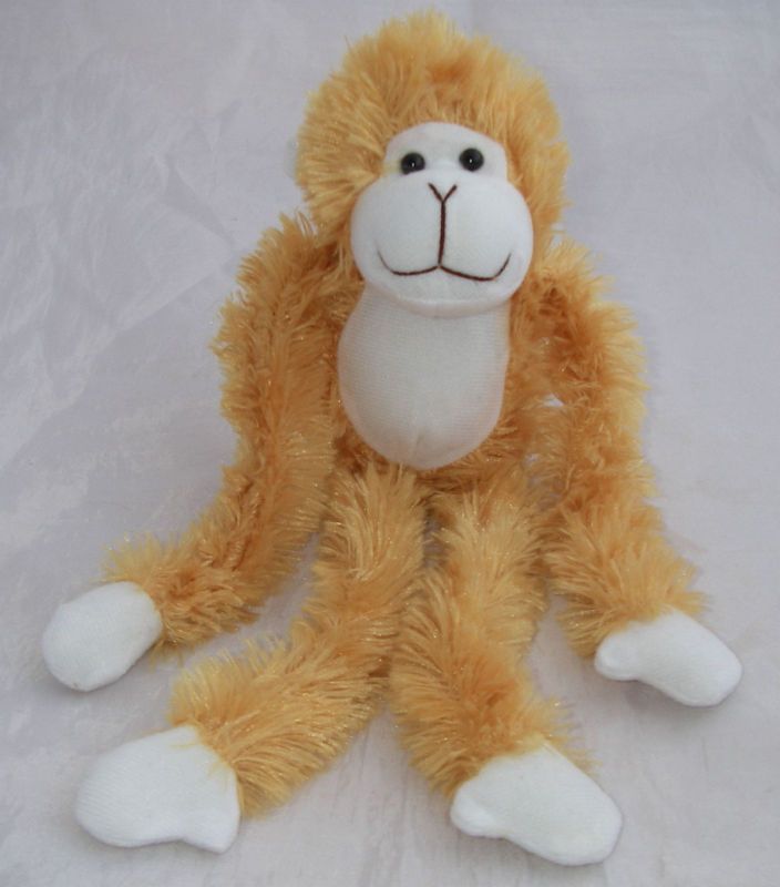 Greenbrier Cuddly Cousins Plush Brown White Monkey 12