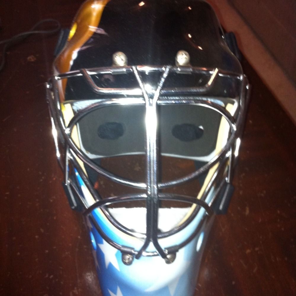 Jim Craig Signed Goalie Mask Helmet